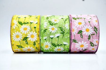 Cinta de Alambre de Campo de Margarita Silvestre de Primavera